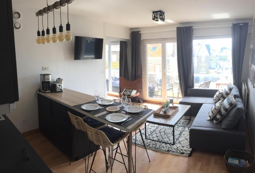 Appartement Les Pieds Dans L'Eau - Residence Sur La Plage Saint-Malo Exterior photo