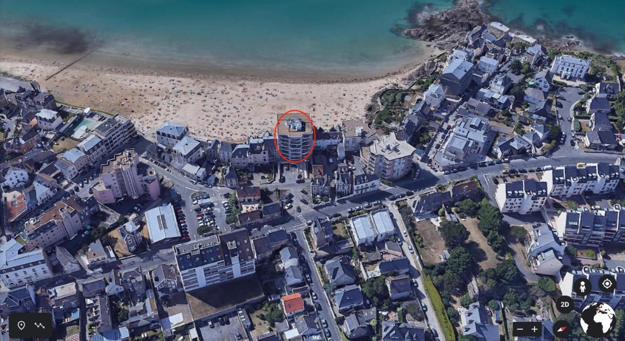 Appartement Les Pieds Dans L'Eau - Residence Sur La Plage Saint-Malo Exterior photo